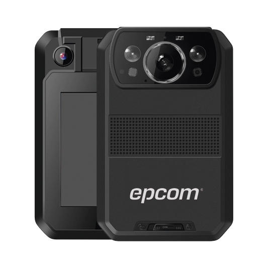 Body Camera para Seguridad / Video 4K / GPS Interconstruido / Conexión 4G-LTE / WiFi / Bluetooth / Sistema Basado en Android / Exterior IP66